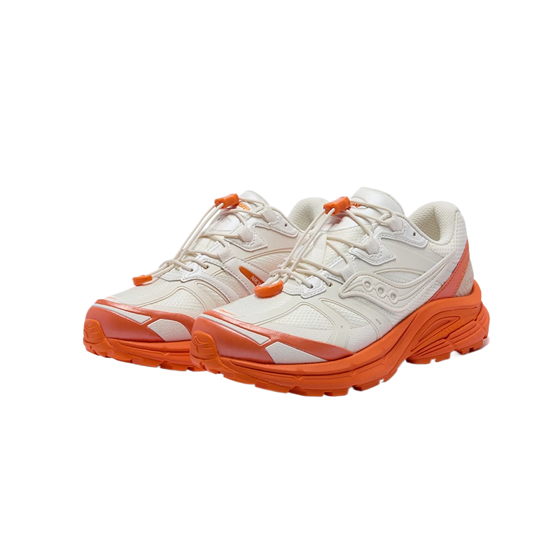 Saucony Kinvara Essence 4 Low top EVA Casual Running Shoes Unisex White Orange