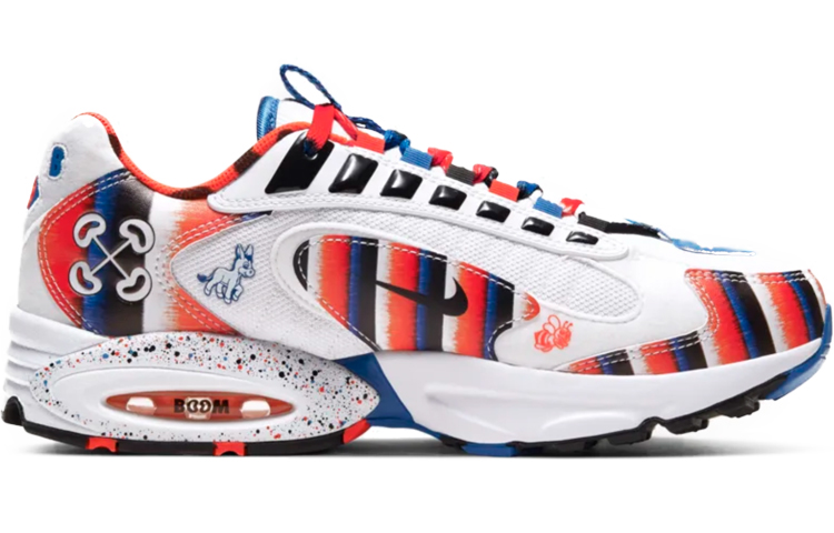 Кроссовки Nike Air Max Triax 96 "Doernbecher" (бело-красно-синие) — фото 2