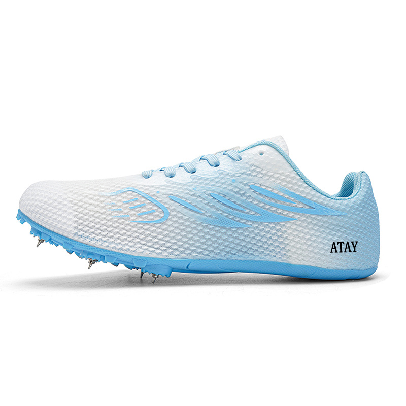 ATAY Slip Resistant Abrasion Resistant Slip Resistant Abrasion Resistant Low top Running Shoes Unisex White Blue