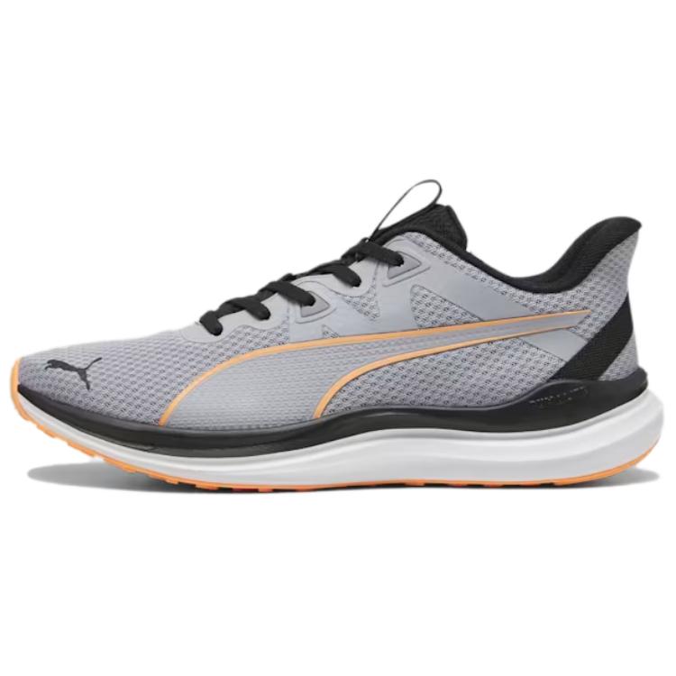 PUMA Reflect Lite Slip Resistant Abrasion Resistant Low top Casual Running Shoes Unisex Gray