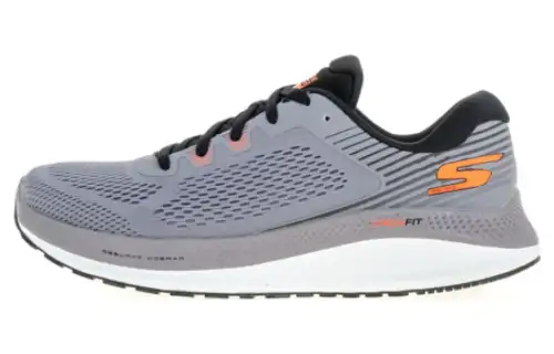 Skechers GO RUN Persistence Textile, Synthetic Leather Low top Running Shoes Blue Gray