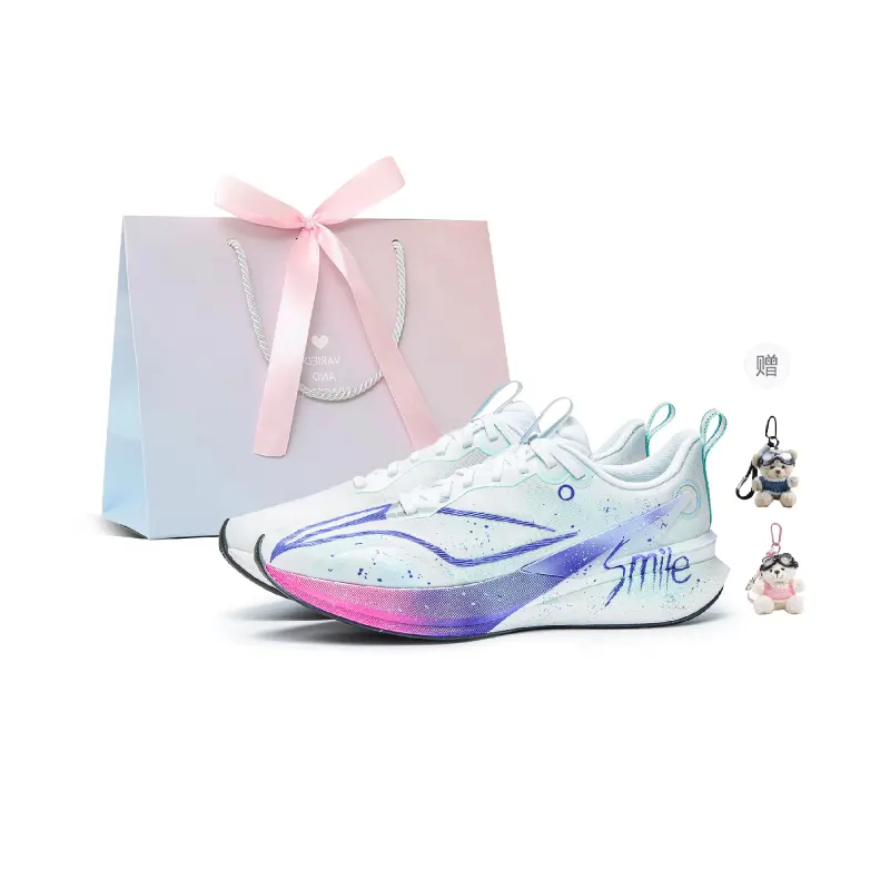 Li Ning Red Hare 8PRO Synthetic Leather Cushioning Abrasion Resistant Low top Casual Marathon Long Distance Running