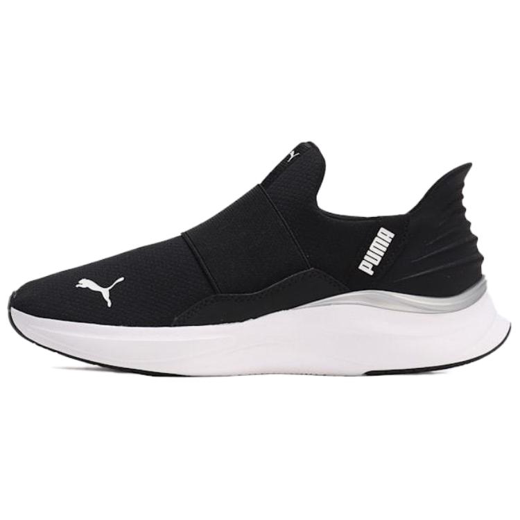 PUMA Softride Slip Resistant Abrasion Resistant Low top Running Shoes Women's Black