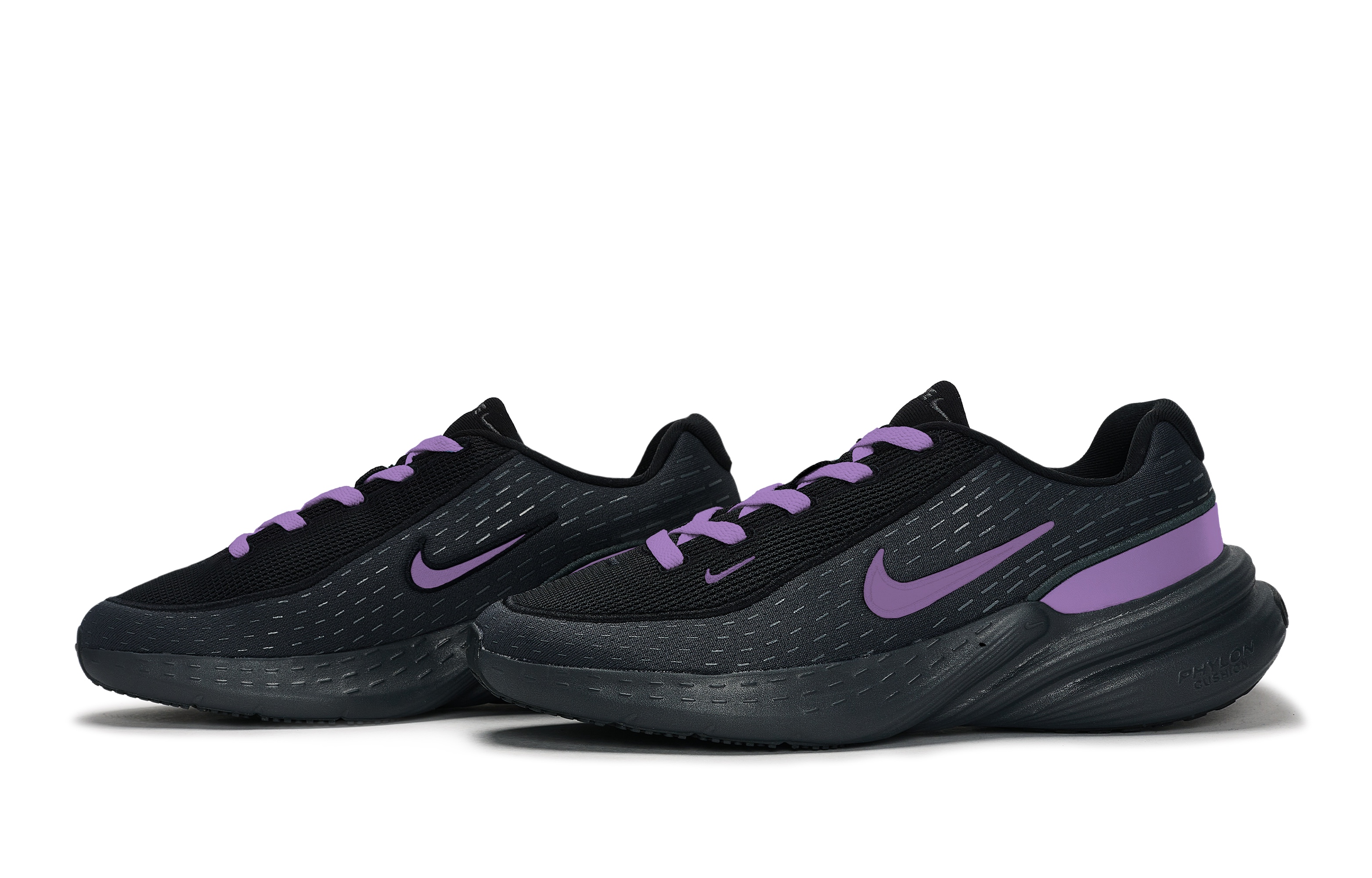Nike Uplift SC Slip Resistant Abrasion Resistant Low top Running Shoes Unisex Black Purple