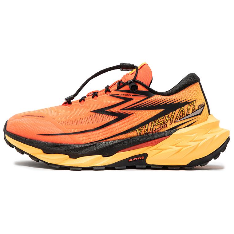 361° Cushioning Slip Resistant Abrasion Resistant Low top Running Shoes Men’s Orange Black