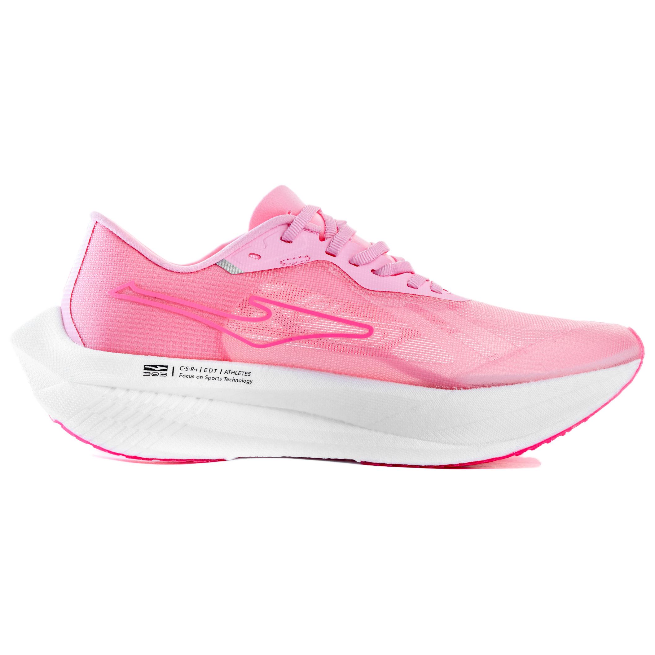Erke Cyan Realm 2.0 Cushioning Slip Resistant Abrasion Resistant Low top Running Shoes Women’s Pink