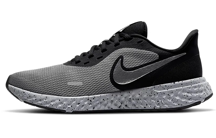 Nike REVOLUTION 5 Fabric Cushioning Abrasion Resistant Cushioning, Wear Resistant Low top Casual Running Shoes Men's