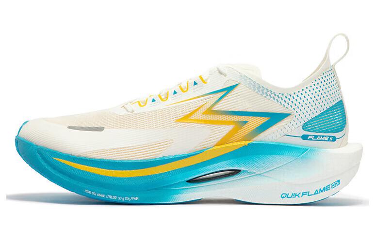 361° Flame 2.5 Mesh Cushioning, Wear Resistant Low top Running Shoes Men’s Blue White