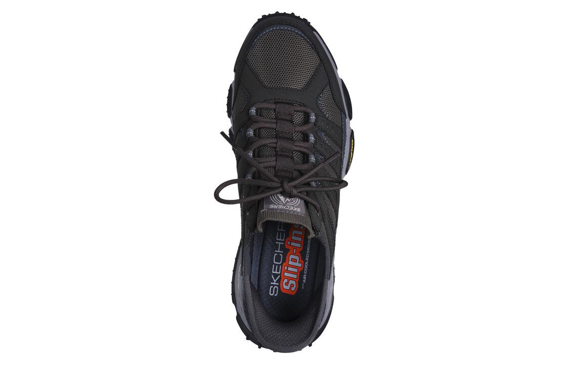 Skechers Cushioning Abrasion Resistant Cushioning, Wear Resistant Low top Running Shoes Men’s Gray Black