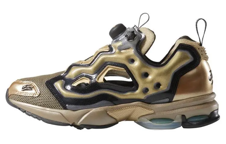 Reebok Lightweight Low top Running Shoes Unisex Gold