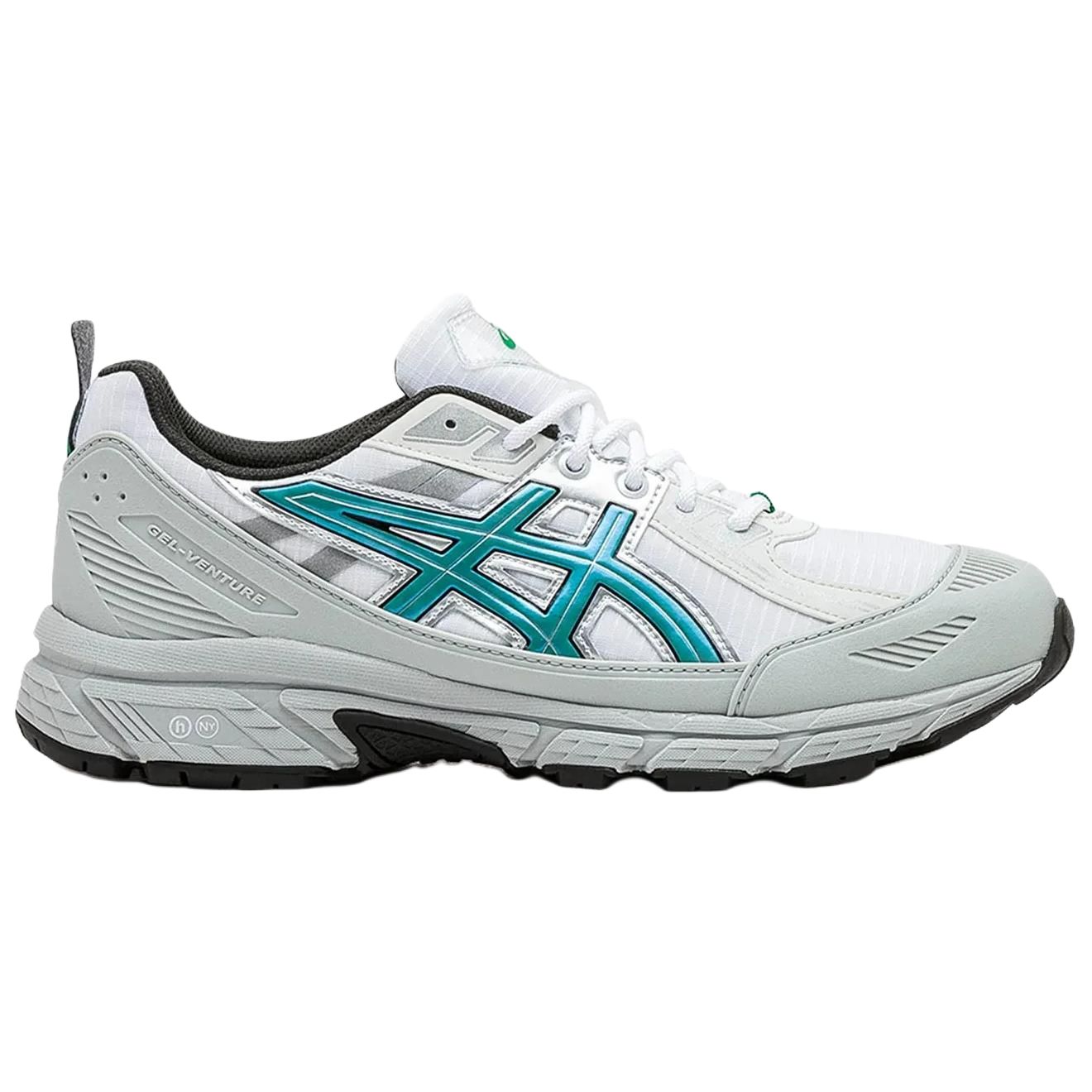 Hidden NY x ASICS Gel Venture 6 Abrasion Resistant Low top Running Shoes Unisex White Gray