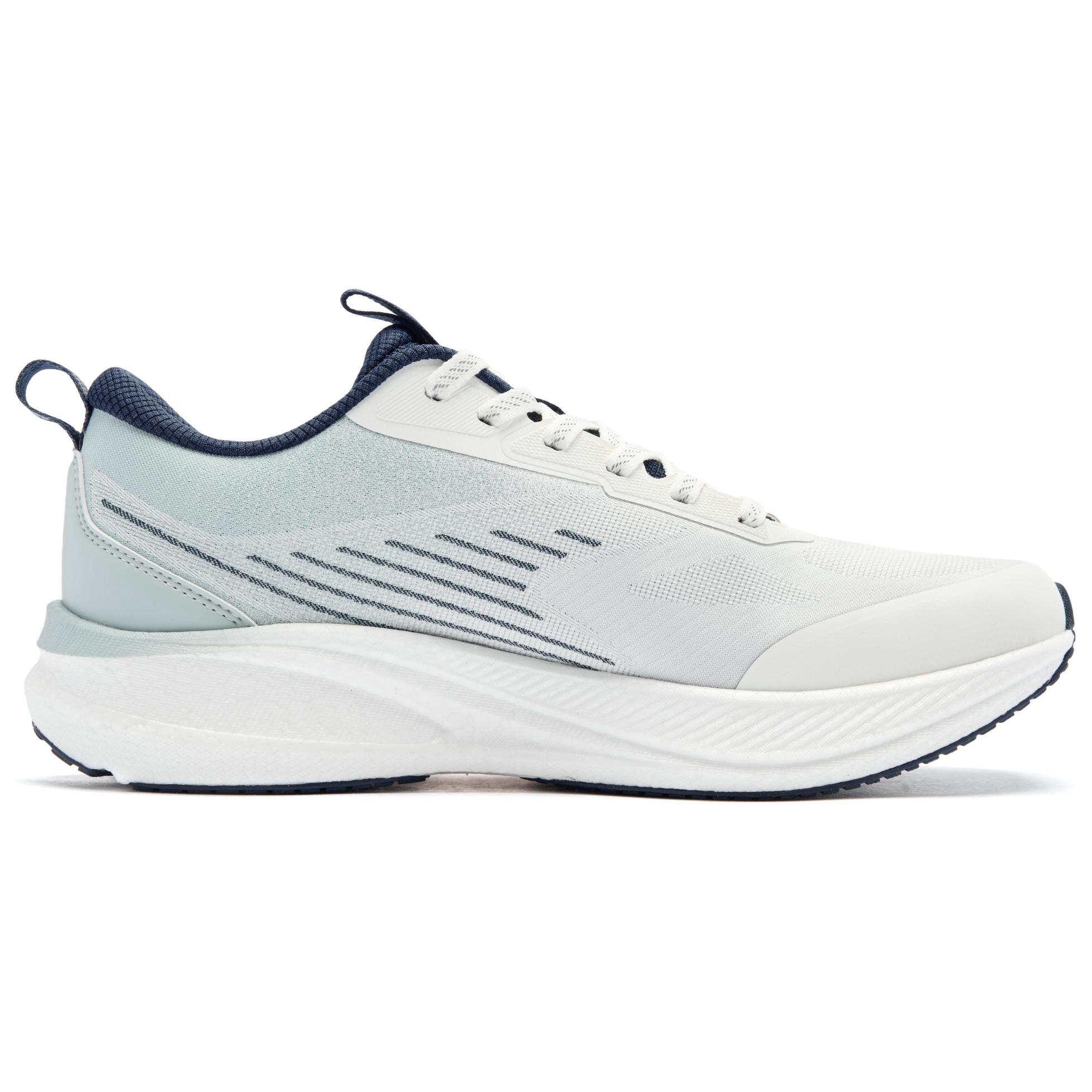 QIAODAN Swift Lite Running Shoes Men’s Low Top Ivory/Crab Shell Green