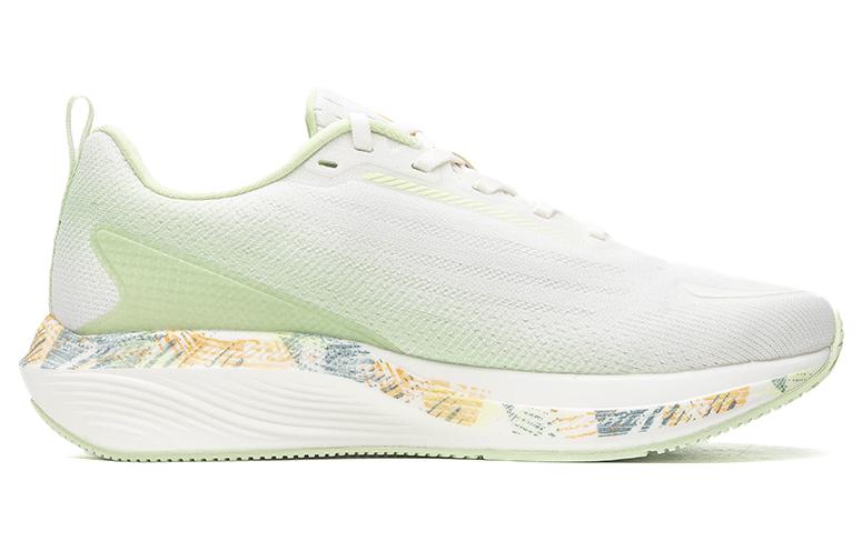 XTEP Star Speed Slip Resistant, Abrasion Resistant, Lightweight Low top Running Shoes Women’s White Green