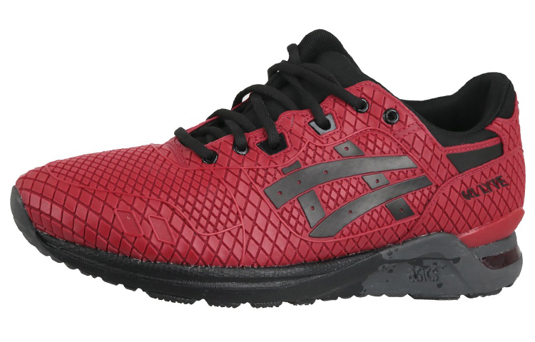 Asics Gel Lyte Evo Sports Low top Running Shoes Men's Red