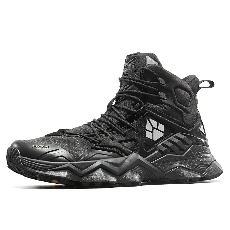 RAX High top Outdoor Shoes Men's Pure Black