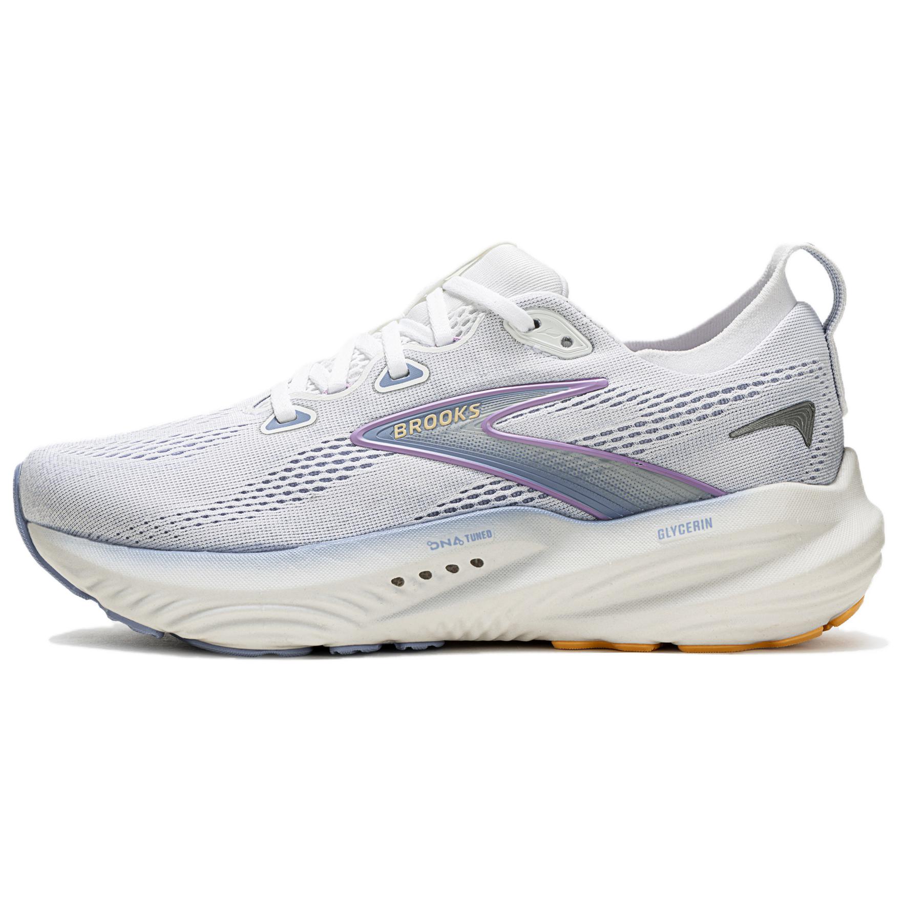 Brooks Glycerin 22 Comfortable Low top Running Shoes Women’s Purple White