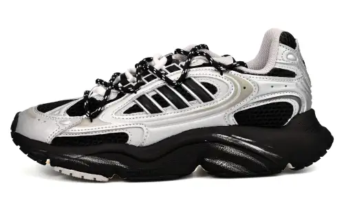 Adidas Originals Ozmillen Slip Resistant, Abrasion Resistant, Breathable Low top Running Shoes Unisex Silver