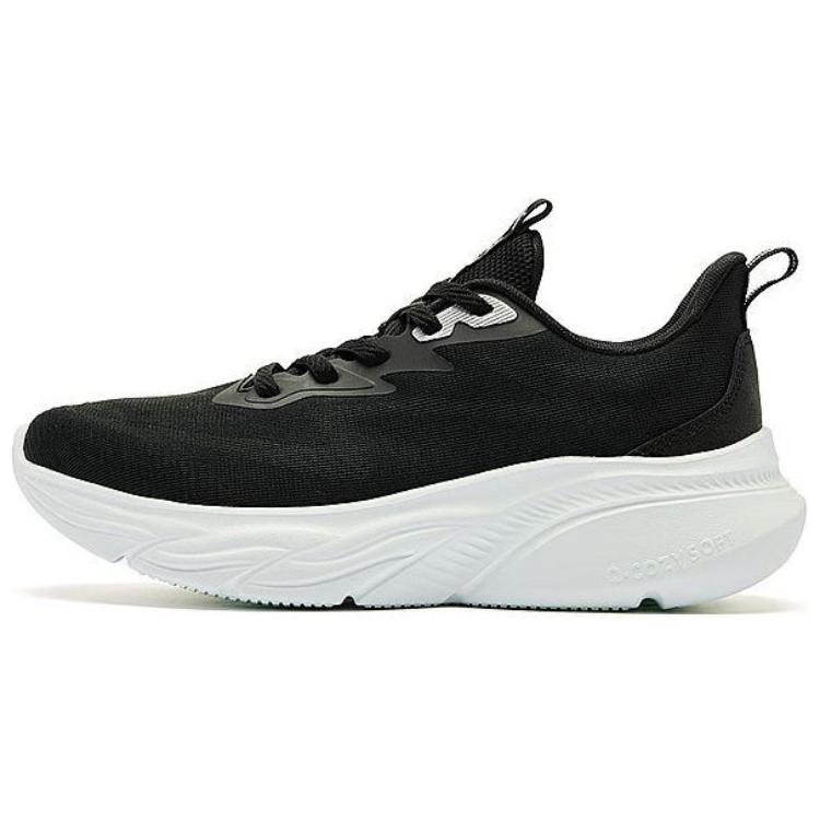 QIAODAN Treat Yourself 2.0 Abrasion Resistant Breathable Low top Q COZY SOFT Running Shoes Women’s Black White