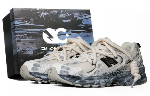 New Balance NB 530 Cushioning Slip Resistant Abrasion Resistant Cushioning Slip Resistant Abrasion Resistant Mid top