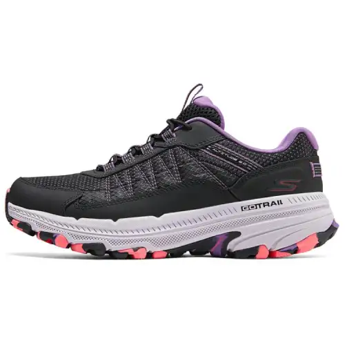 Skechers Women's GO Low top Casual Running Shoes Women's Black Purple
