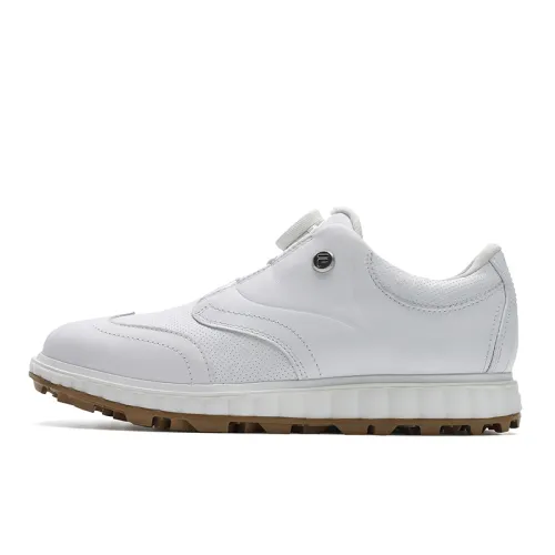 FILA NOBLE Cushioning Abrasion Resistant Lightweight Cushioning Abrasion Resistant Lightweight Golf Shoes Women's White