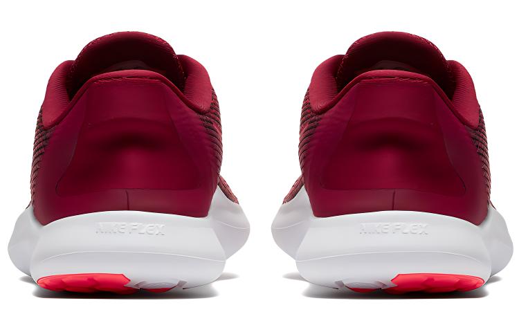 Женские кроссовки Nike Flex 2018 RN (красно-белые) — фото 5