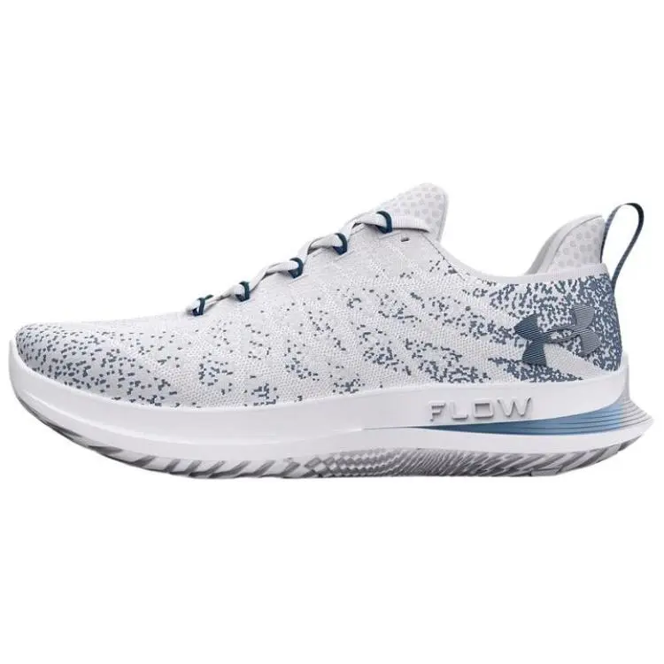 Under Armour Velociti 3 Abrasion Resistant Low top Casual City Commuting Running Shoes Men's White