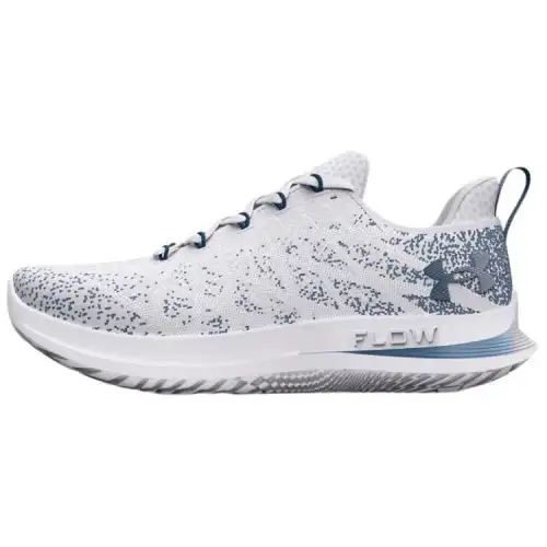 Under Armour Velociti 3 Abrasion Resistant Low top Casual City Commuting Running Shoes Men's White