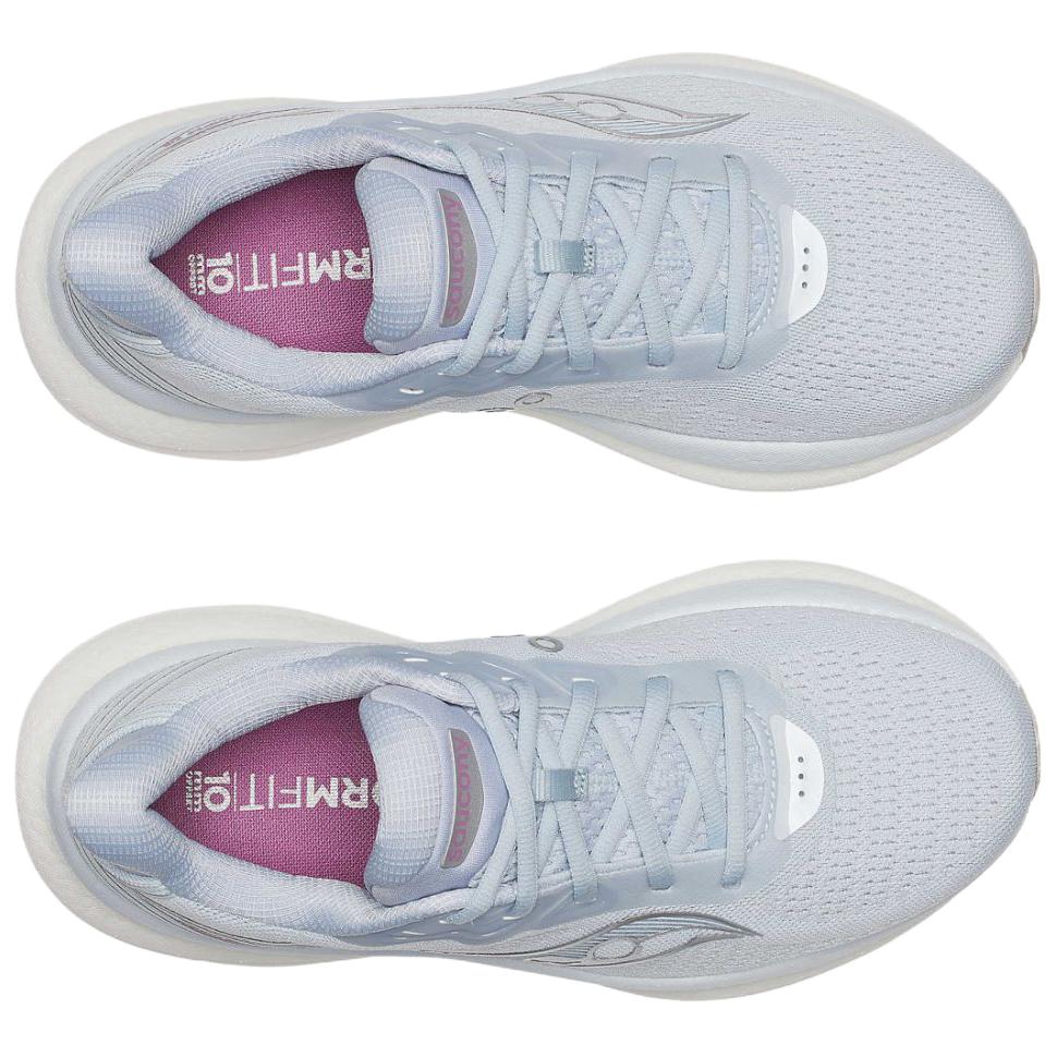 Saucony Triumph 23 Breathable Support Breathable Support Long Distance Running Shoes Women’s Gray