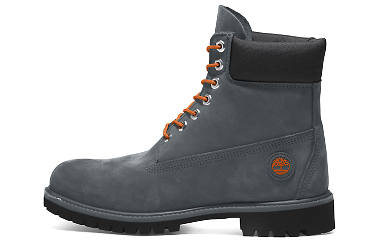 Timberland Timberland PREMIUM series 6 Inch suede, warm, waterproof, wear-resistant, shock-absorbing, increased, casual and comfortable, short-length outdoor boots, gray