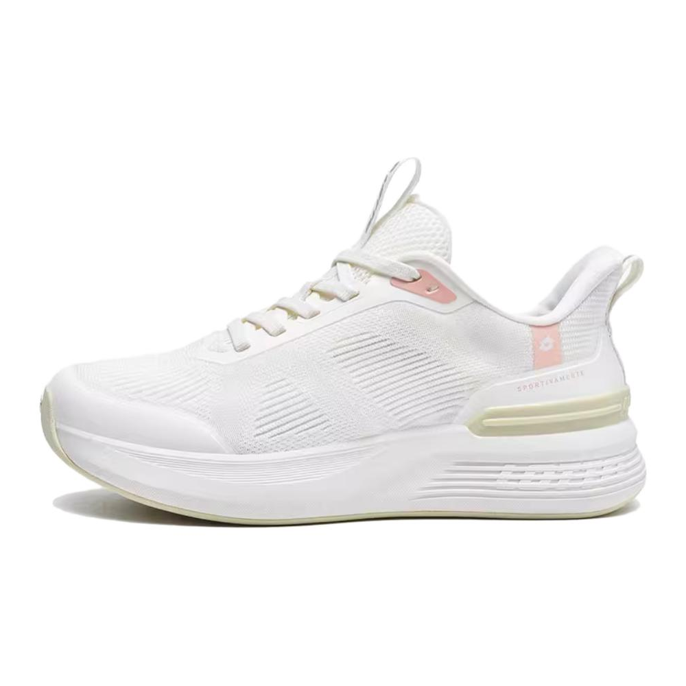 LOTTO Slip Resistant Abrasion Resistant Low top Running Shoes Women’s Ivory White