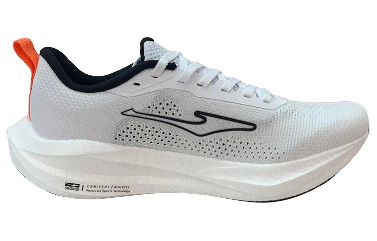 Erke Cushioning, Wear Resistant Low top Sprint Long Distance Running Training Marathon Running Shoes Men’s White Black