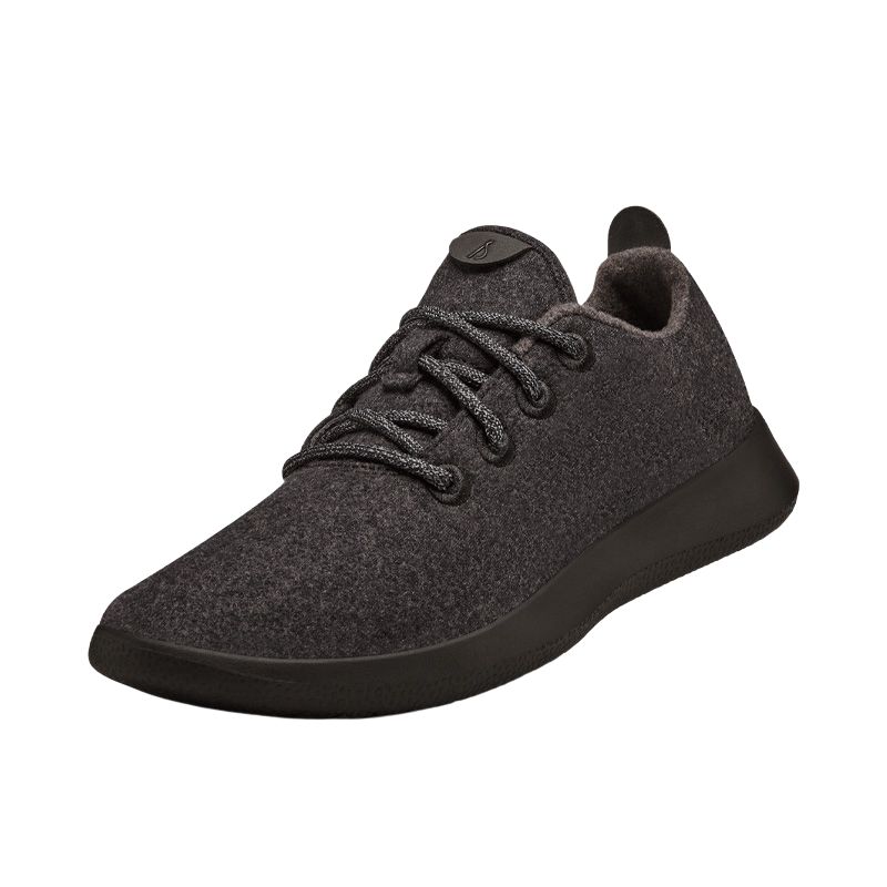 Allbirds Wool Runner Low top Running Shoes Men’s Natural Black