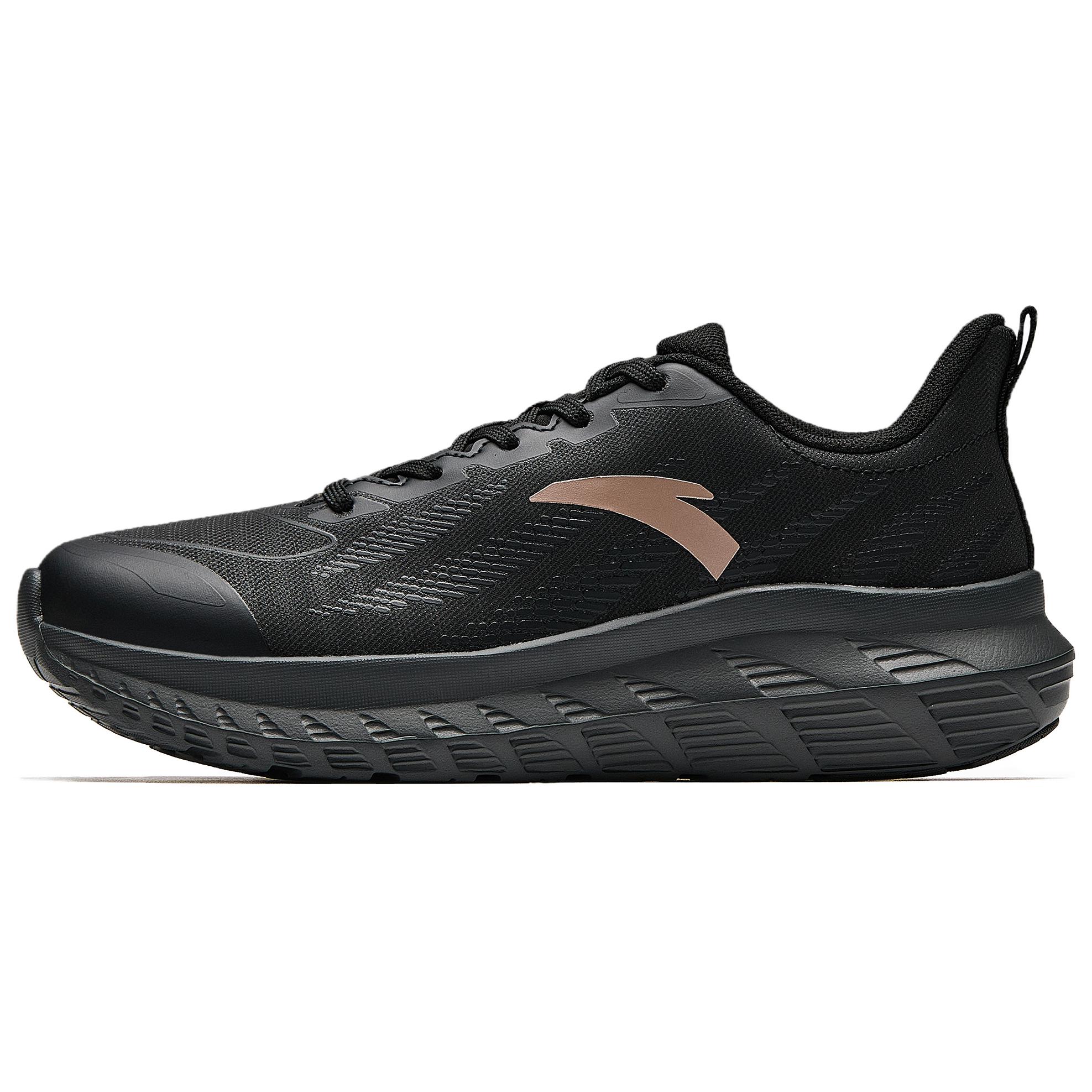 Anta Slip Resistant Abrasion Resistant Low top Casual Running Shoes Women’s Black