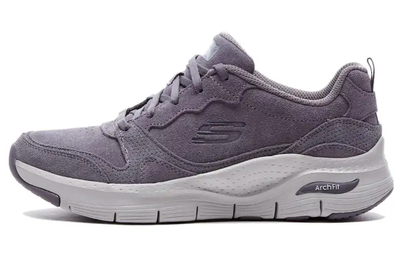Skechers Running Shoes Women's Low Top Gray