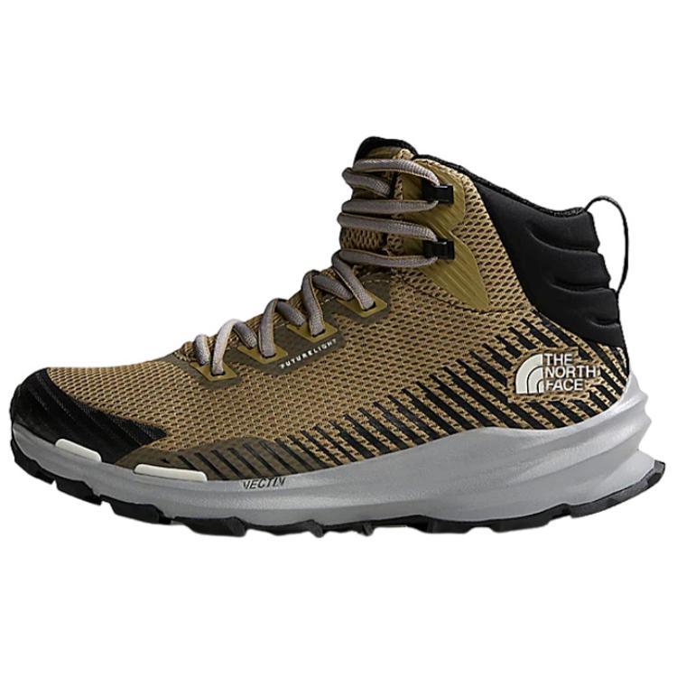 THE NORTH FACE Vectiv Fastpack Futurelight Slip Resistant Abrasion Resistant Mid top Outdoor Shoes Women's Olive Green