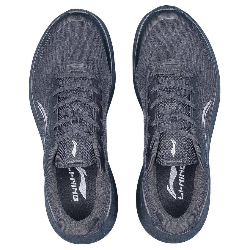 Li Ning Cushioning Abrasion Resistant Breathable Low top Running Shoes Men’s Black