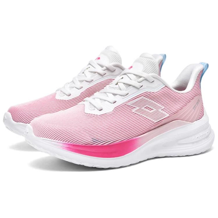 LOTTO Breathable, Slip Resistant, And Abrasion Resistant Low top Running Shoes Women’s Pink