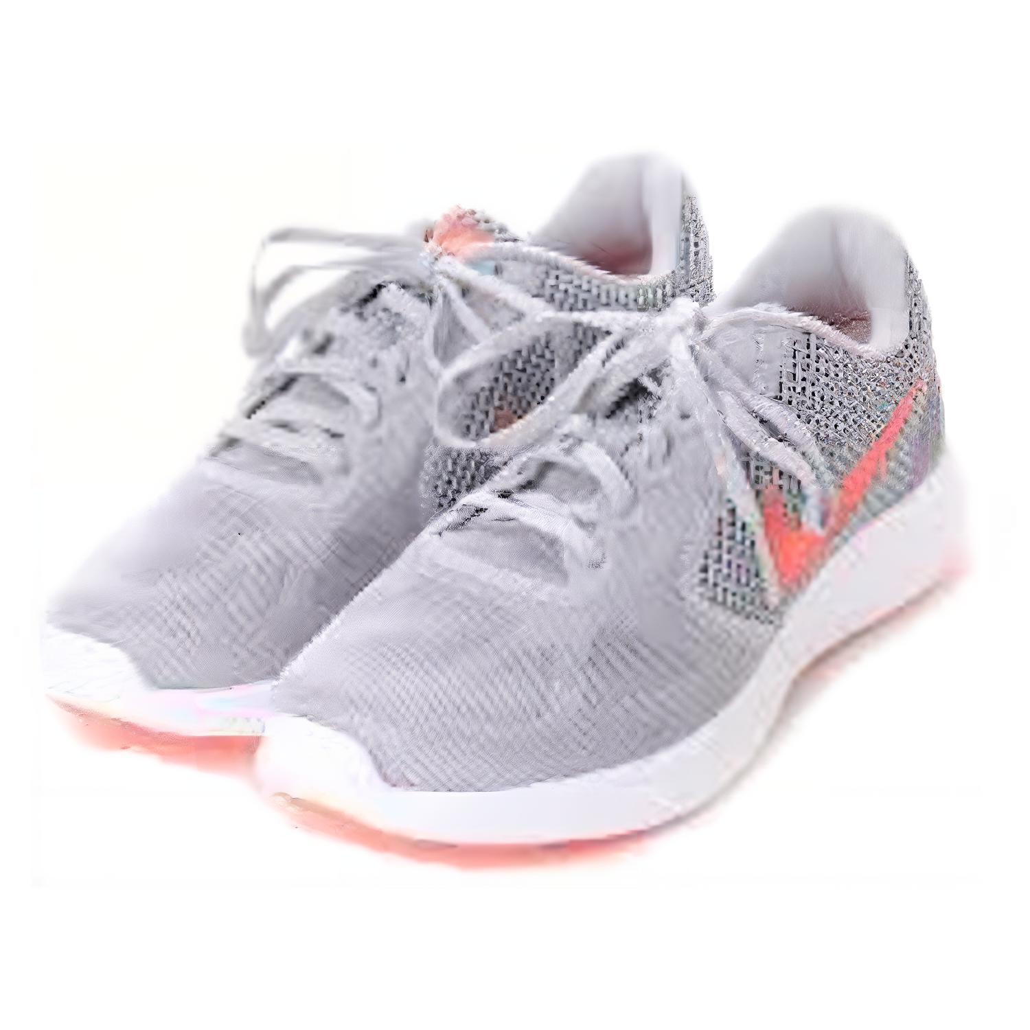 Nike Revolution 3 Wolf Grey Hyper Orange Women’s