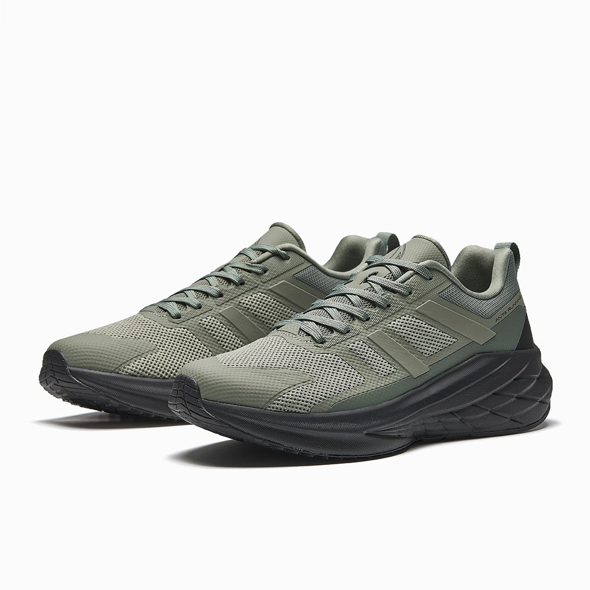 Anta Breathable And Lightweight Low top Casual Running Shoes Men’s Green Black