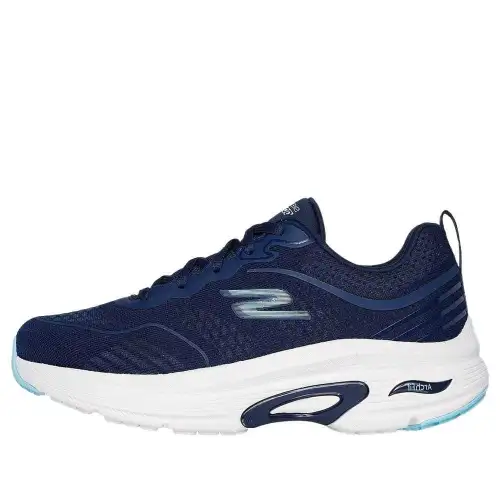 Skechers Go Run Arch Fit Cushioning Lightweight Low top Running Shoes Women's Dark Blue