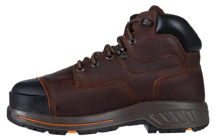 Timberland Thermal Waterproof Abrasion Resistant Short Outdoor Boots Men's Dark Brown