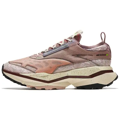 Anta Champion Series Comfortable Abrasion Resistant Low top Running Shoes Men's Brown Red