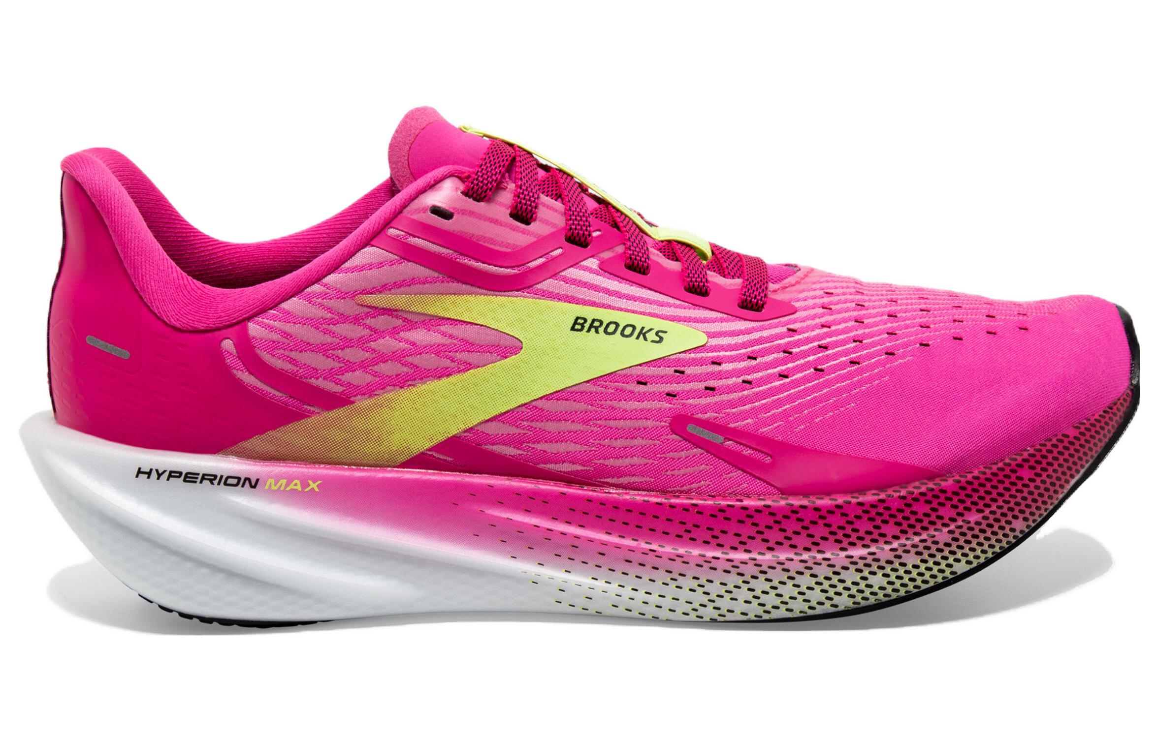 Brooks Hyperion Max Pink Glow Green Women’s