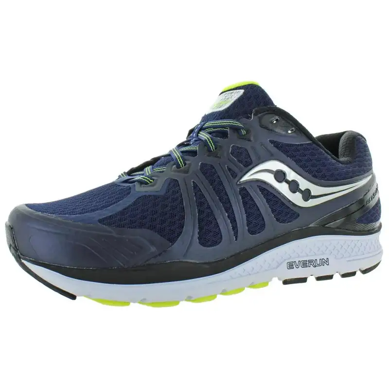 Saucony Echelon 6 Slip Resistant Abrasion Resistant Low top Running Shoes Men's Blue