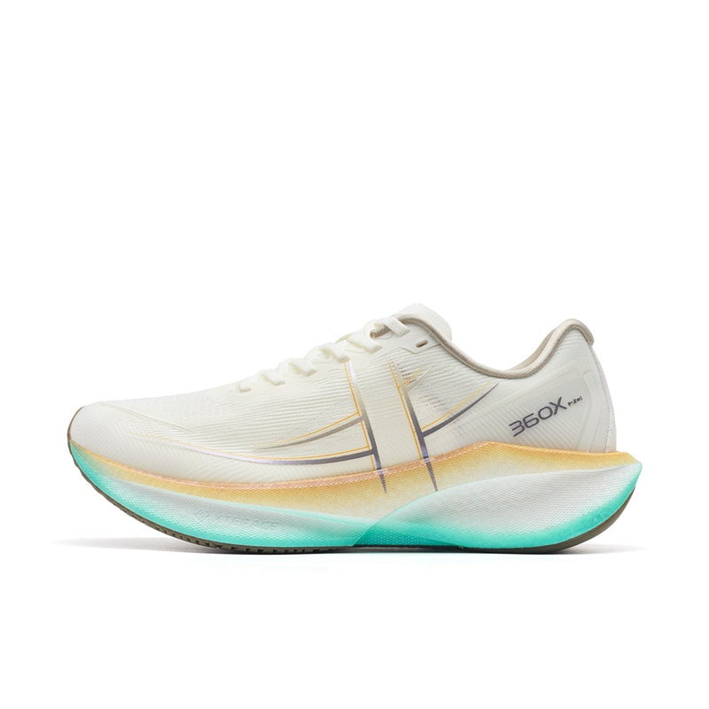 XTEP 360X 2.0 Running Shoes Men’s Low Top Sail White Loquat Brown