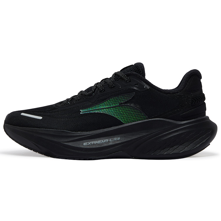 361° Abrasion Resistant Breathable Rebound Low top Casual Running Shoes Men’s Obsidian Black