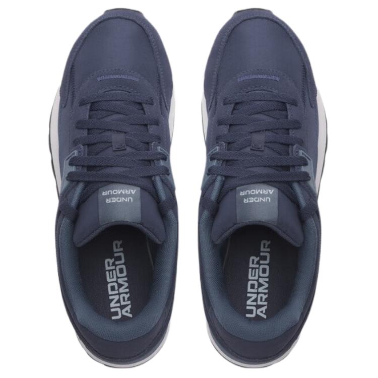 Under Armour Essential Textile, Leather Low top Running Shoes Men’s Blue