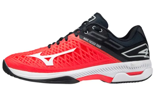 Mizuno Wave Exceed Tour 4 Running Shoes Unisex Low Top Red/Black