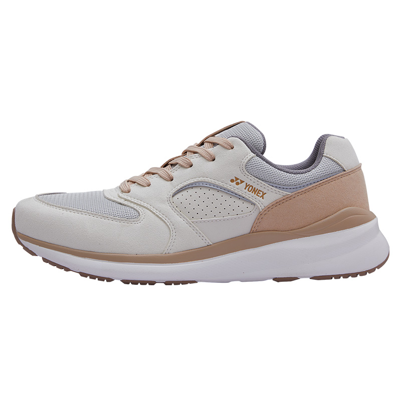 YONEX POWER CUSHION+ Mesh, Textile Cushioning Slip Resistant Breathable Low top Running Shoes Unisex Cream